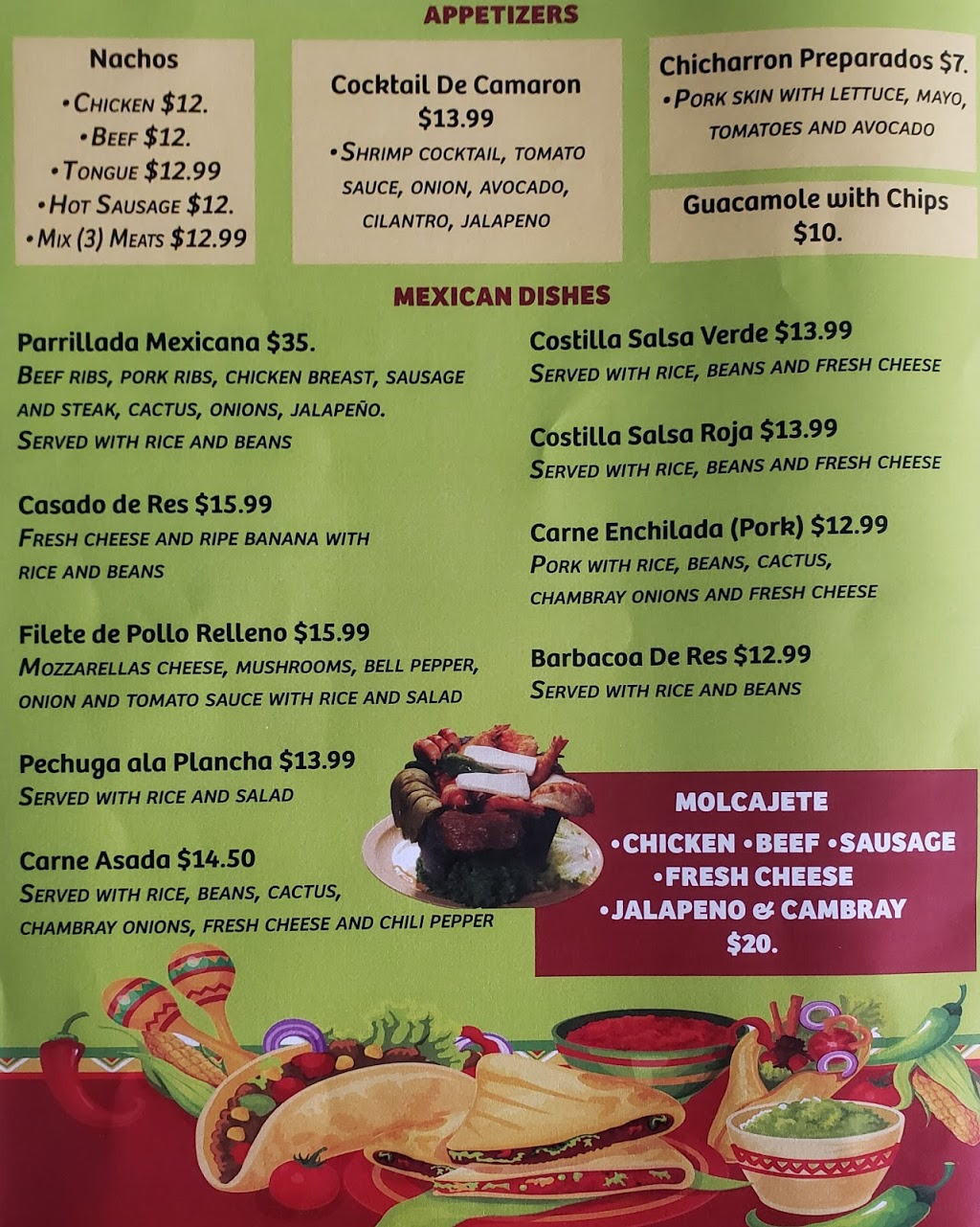 Montoya mexican restaurant | restaurant | 4102 New Jersey Ave, Wildwood, NJ 08260, USA | 6095515713 OR +1 609-551-5713