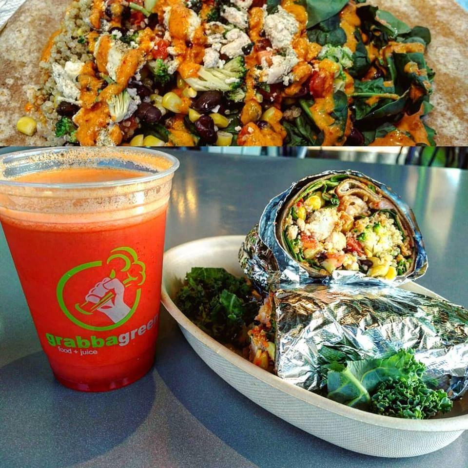 Grabbagreen Food + Juice | restaurant | 117 17th Ave S, Nashville, TN 37203, USA | 6159881020 OR +1 615-988-1020