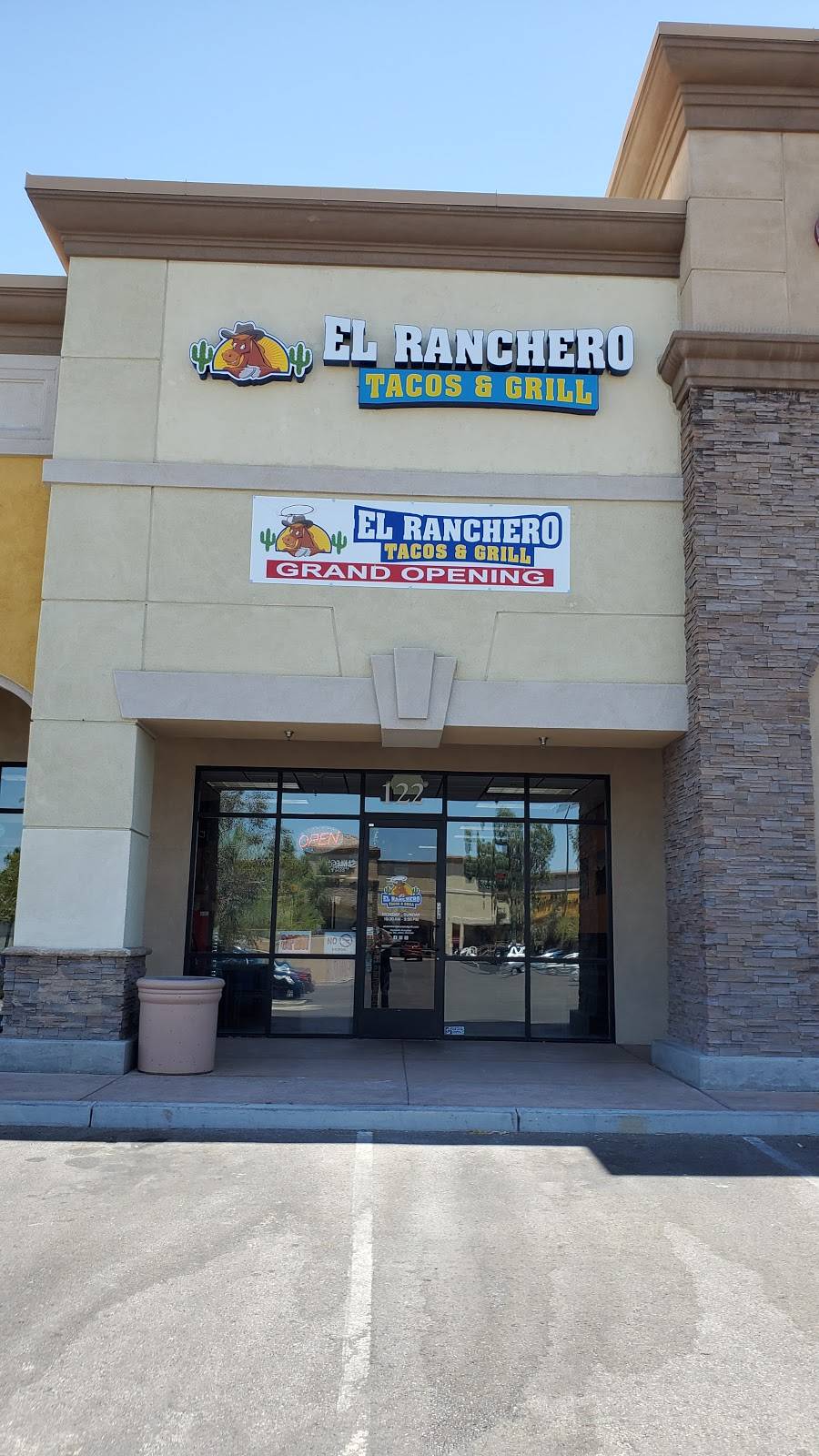 El Ranchero Tacos and Grill | restaurant | 10140 W Tropicana Ave #122, Las Vegas, NV 89147, USA | 7029823663 OR +1 702-982-3663