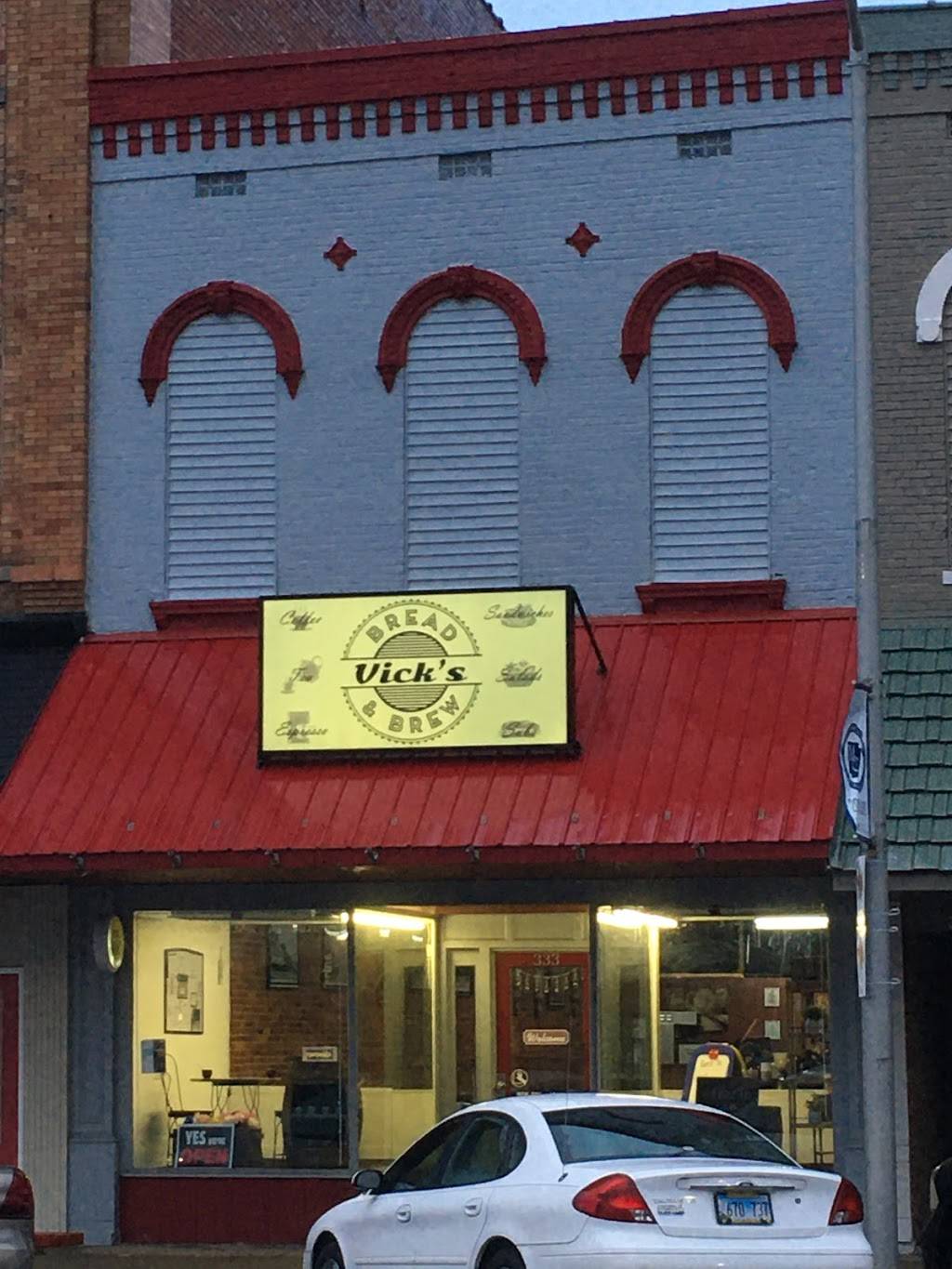 Vicks Bread & Brew | cafe | 333 N Market St, Mt Carmel, IL 62863, USA | 6182631091 OR +1 618-263-1091
