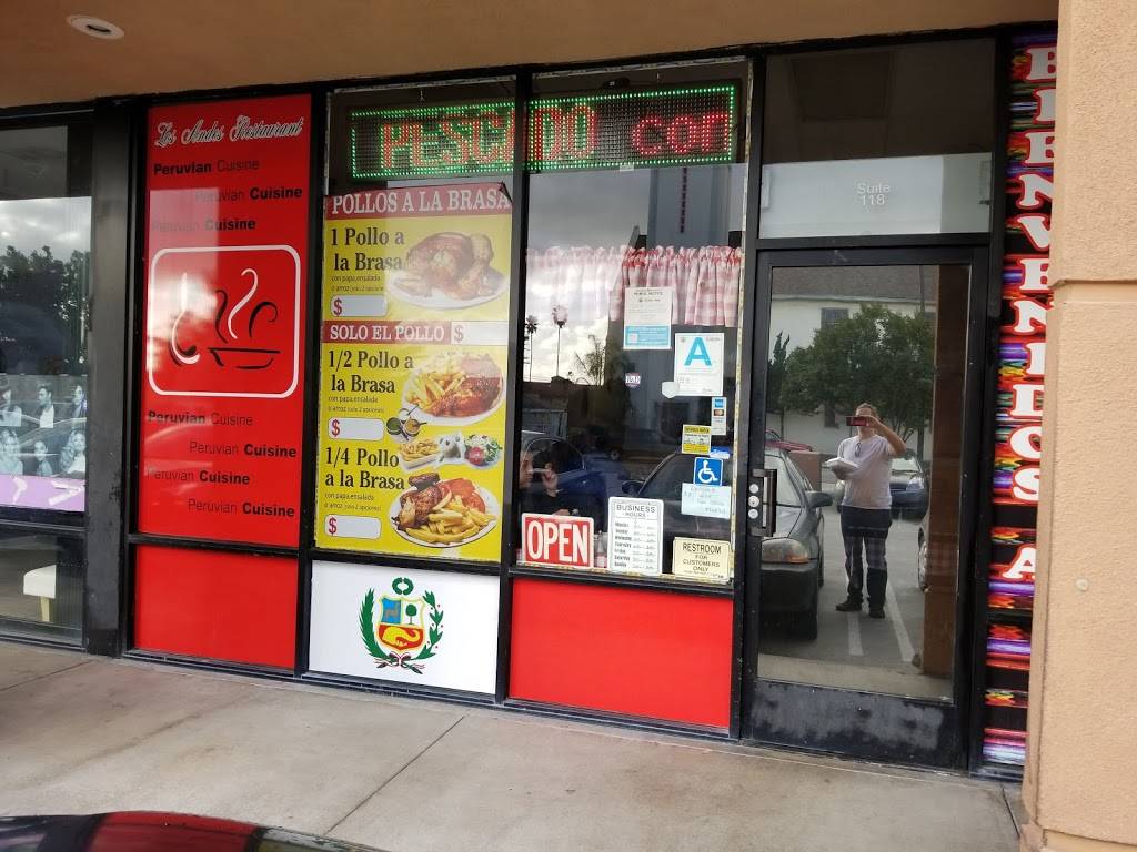 Los Andes Peruvian Restaurant | restaurant | 8330 Long Beach Blvd, South Gate, CA 90280, USA | 3235845145 OR +1 323-584-5145