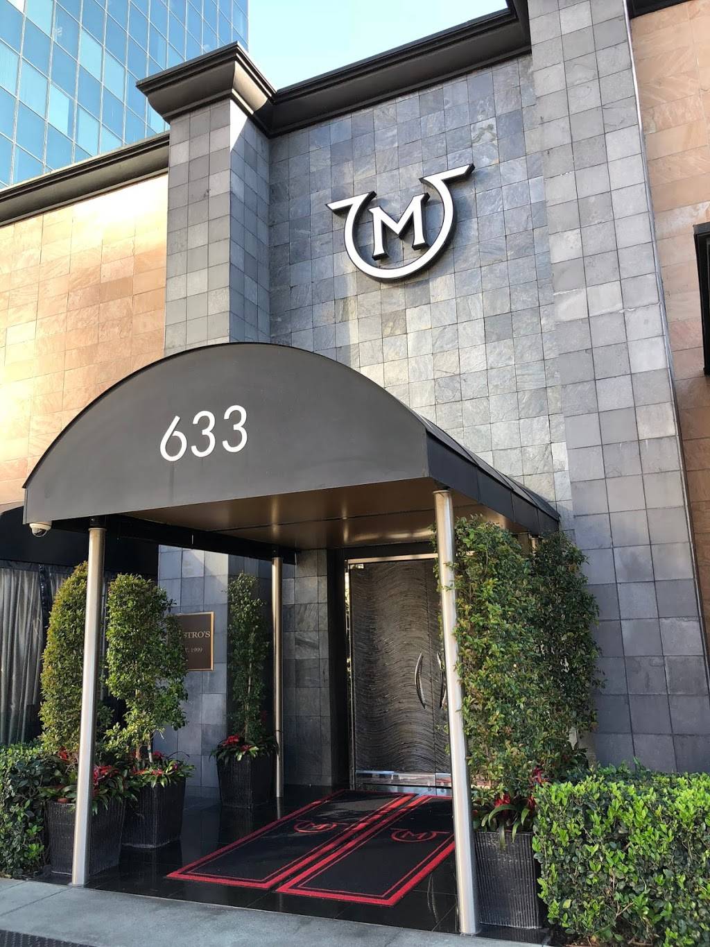 Mastros Steakhouse | restaurant | 633 Anton Blvd, Costa Mesa, CA 92626, USA | 7145467405 OR +1 714-546-7405