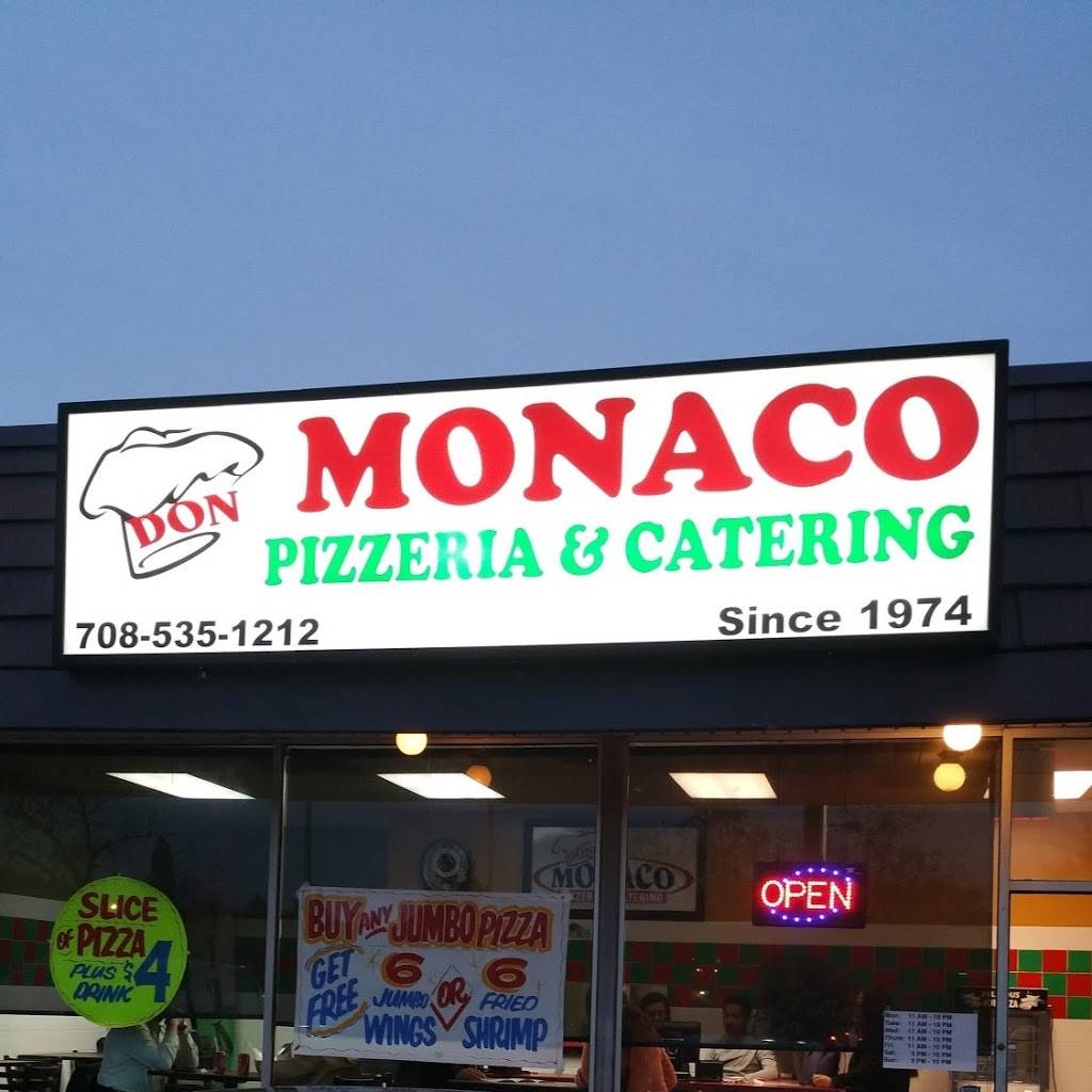 Don Monaco Pizzeria & Catering | restaurant | 14721 Central Ave, Oak Forest, IL 60452, USA | 7085351212 OR +1 708-535-1212