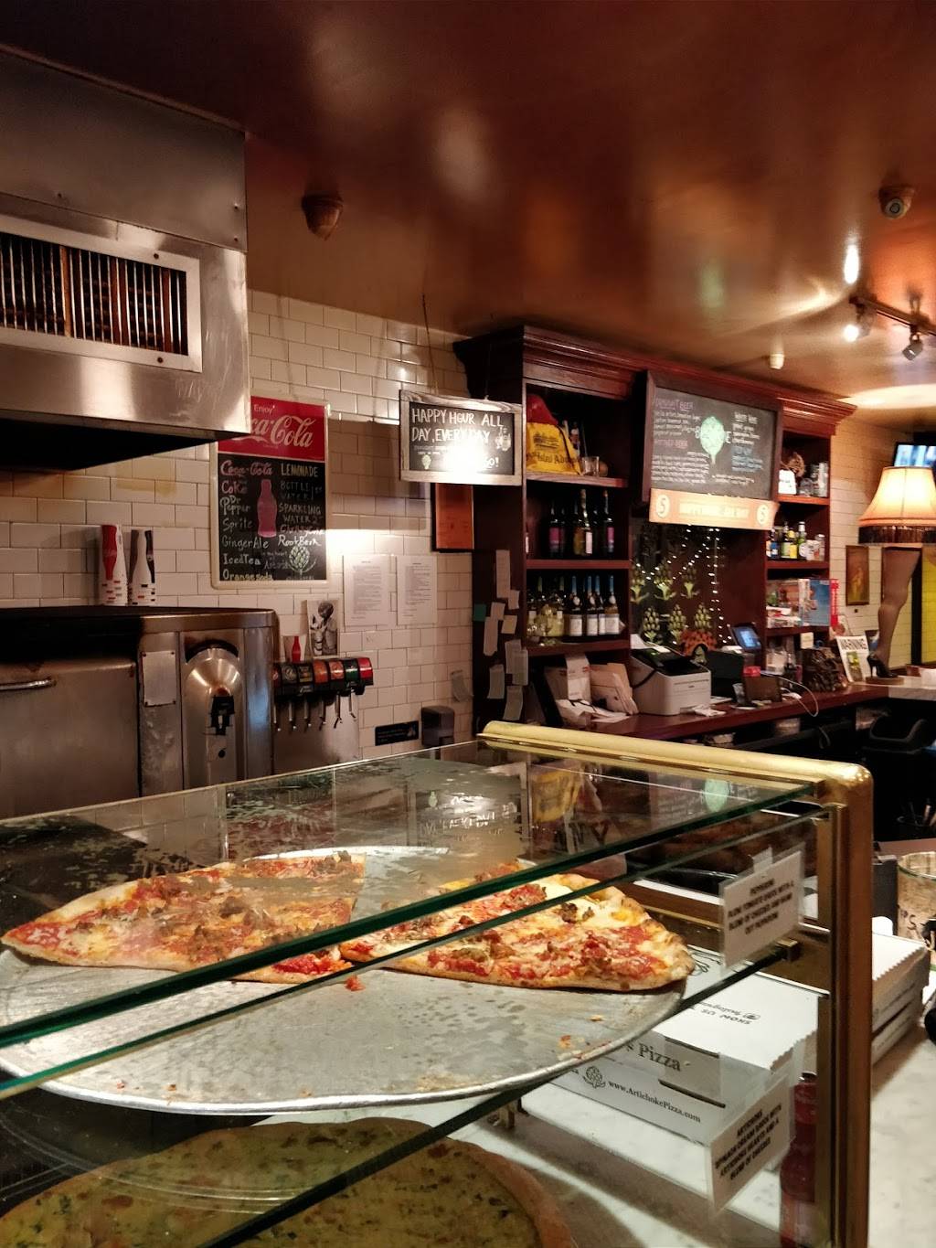 Artichoke Basilles Pizza | restaurant | 22-56 31st St, Astoria, NY 11105, USA | 7182158100 OR +1 718-215-8100