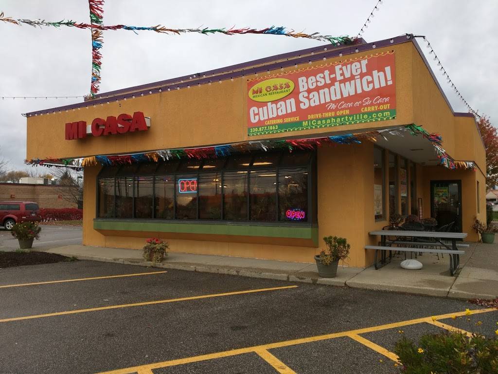 Mi Casa Mexican Restaurant and Catering Service | restaurant | 903 W Maple St, Hartville, OH 44632, USA | 3308771863 OR +1 330-877-1863