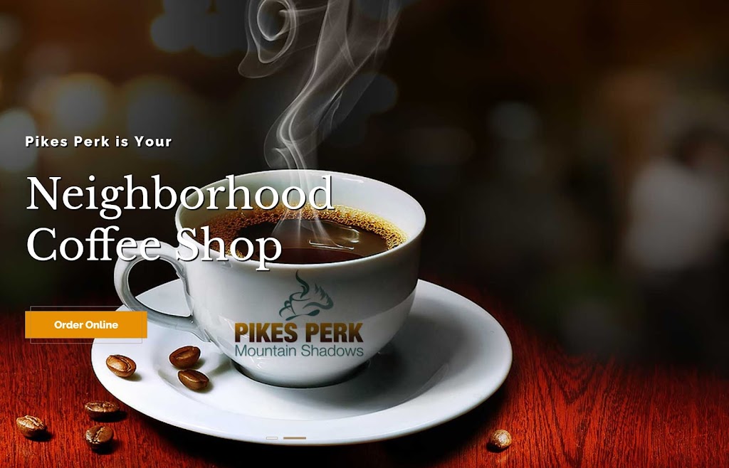 Pikes Perk Mountain Shadows | cafe | 6894 Centennial Blvd, Colorado Springs, CO 80919, USA | 7194450627 OR +1 719-445-0627