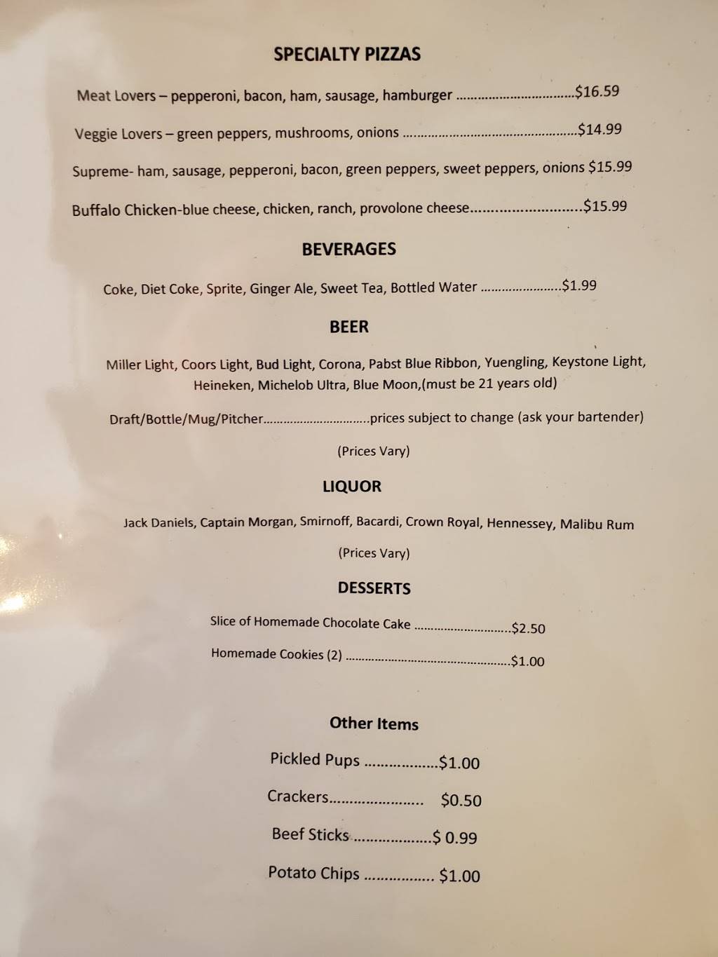 Hi-Way Pizza | restaurant | 46 E College Ave, Frostburg, MD 21532, USA | 3016898989 OR +1 301-689-8989