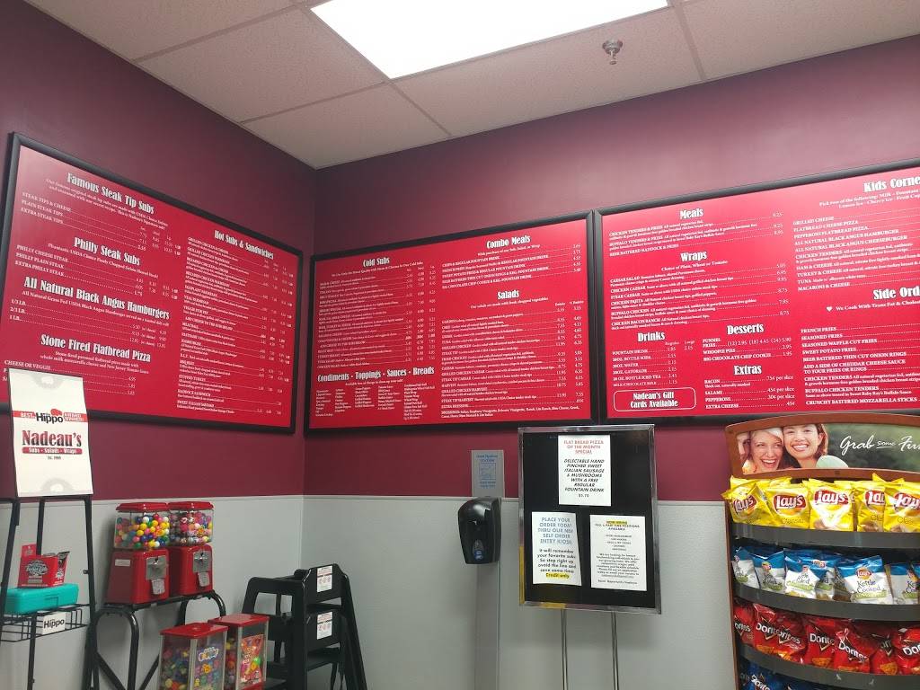 Nadeaus Subs Salads Wraps | meal takeaway | 673 Hooksett Rd, Manchester, NH 03104, USA | 6036448888 OR +1 603-644-8888