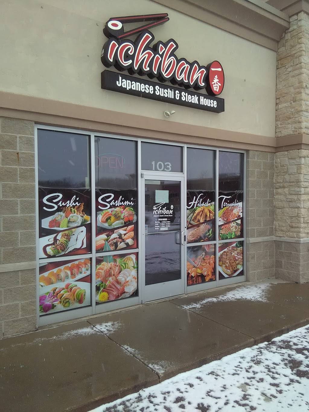 Ichiban Japanese Sushi&Steak House | restaurant | 1595 E Sumner St, Hartford, WI 53027, USA | 2624572288 OR +1 262-457-2288