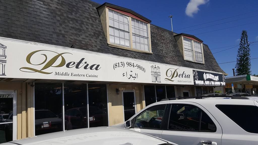 Petra Restaurant | restaurant | 4812 E Busch Blvd, Tampa, FL 33612, USA | 8139849800 OR +1 813-984-9800