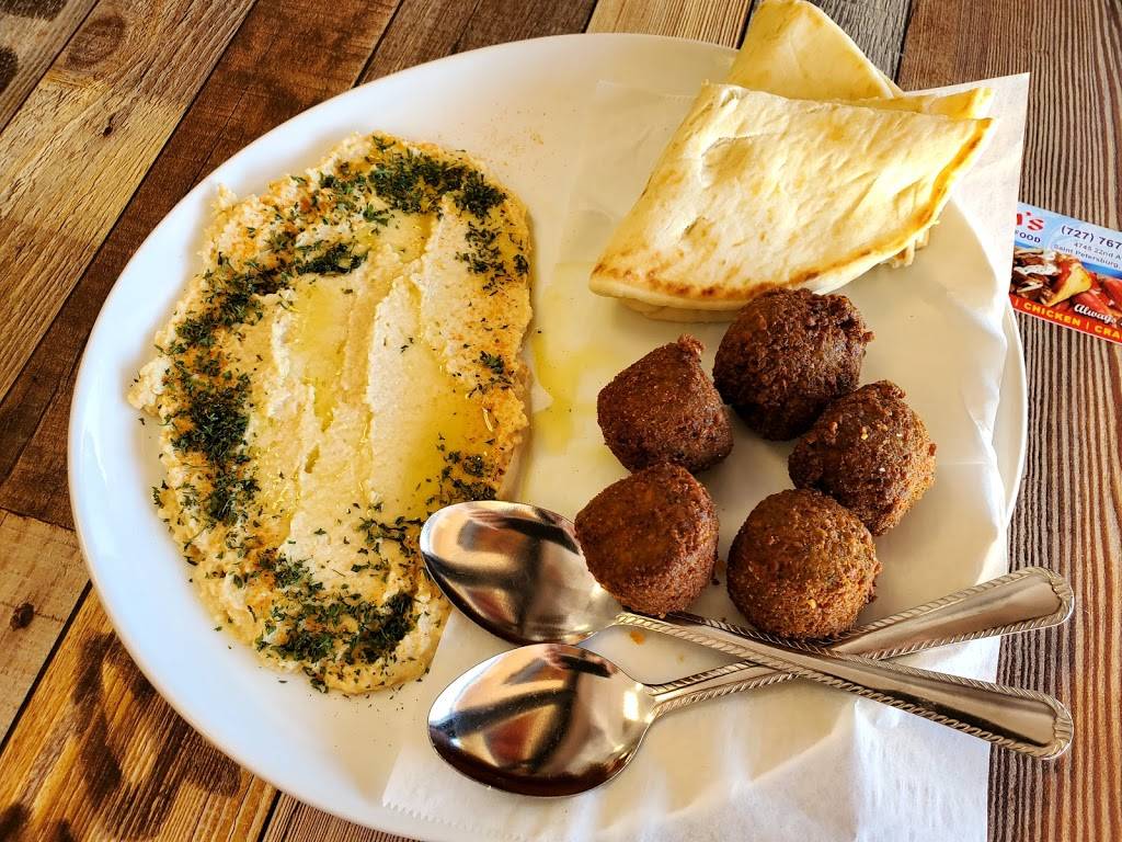 Sams Gyros and Seafood | restaurant | 4745 22nd Ave S, St. Petersburg, FL 33711, USA | 7277670010 OR +1 727-767-0010