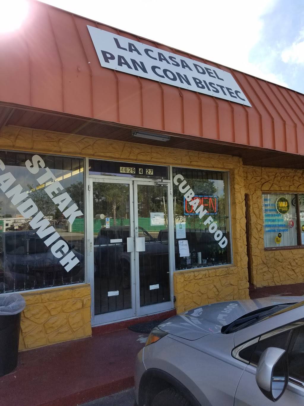 La Casa Del Pan Con Bistec | restaurant | 4629 N Lois Ave, Tampa, FL 33614, USA | 8138767466 OR +1 813-876-7466