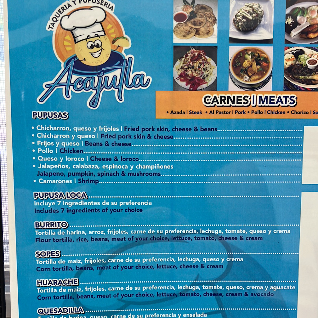 Taqueria y Pupuseria Acajutla | restaurant | 10815 N Nebraska Ave, Tampa, FL 33612, USA | 7274958061 OR +1 727-495-8061