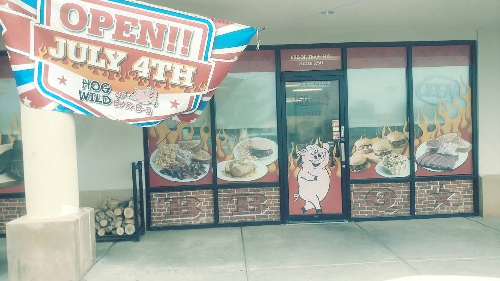 Hog Wild Pit Bar-B-Q | restaurant | 620 N Rock Rd Suite 250 Suite 250, Derby, KS 67037, USA | 3164256010 OR +1 316-425-6010