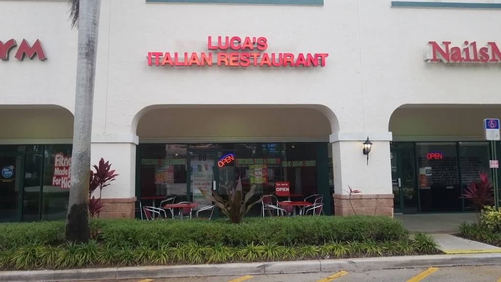 Lucas Italian Restaurant | restaurant | 3755 Military Trail #B8, Jupiter, FL 33458, USA | 5612506523 OR +1 561-250-6523