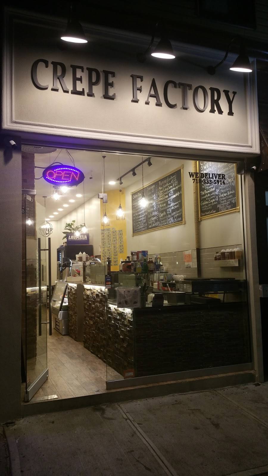 Crepe Factory | restaurant | 7306 3rd Ave, Brooklyn, NY 11209, USA | 7183335914 OR +1 718-333-5914