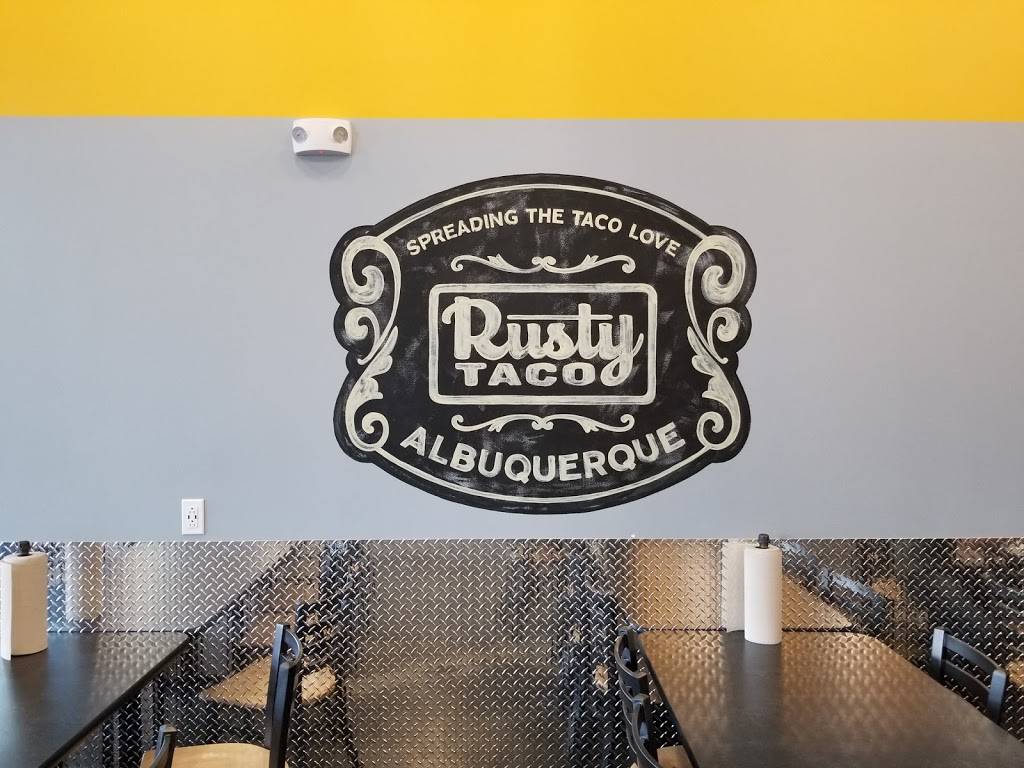 Rusty Taco | restaurant | 6600 Menaul Blvd NE #T-002, Albuquerque, NM 87110, USA | 5059664915 OR +1 505-966-4915