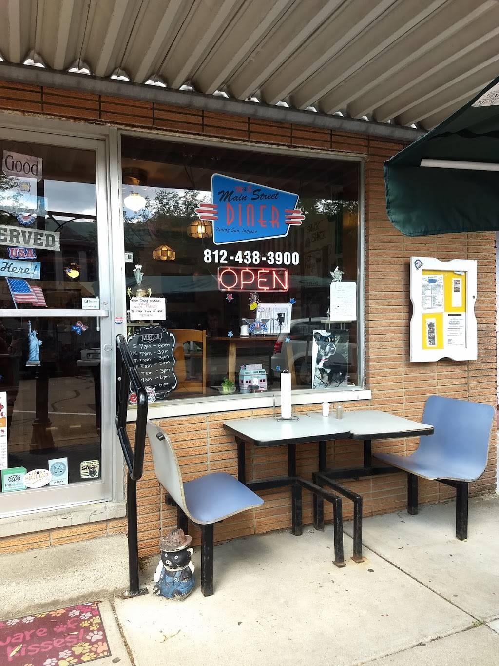 Main Street Diner | restaurant | 226 Main St, Rising Sun, IN 47040, USA | 8124383900 OR +1 812-438-3900