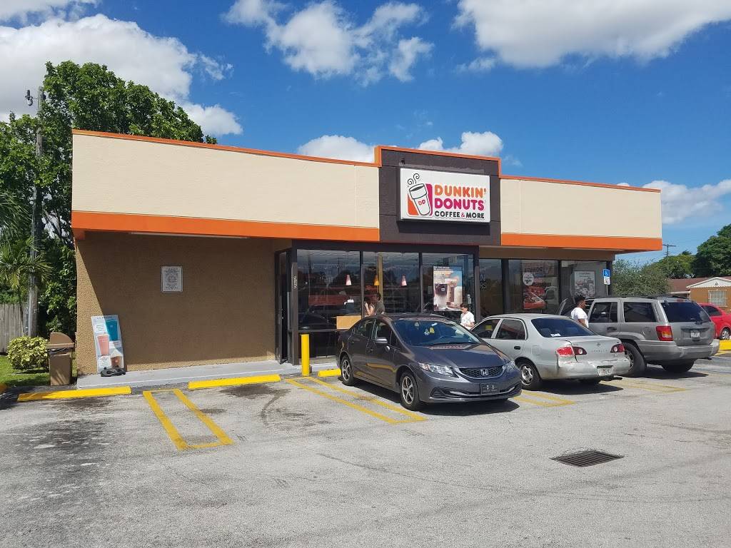 Dunkin | bakery | 535 Hialeah Dr, Hialeah, FL 33010, USA | 3058891003 OR +1 305-889-1003
