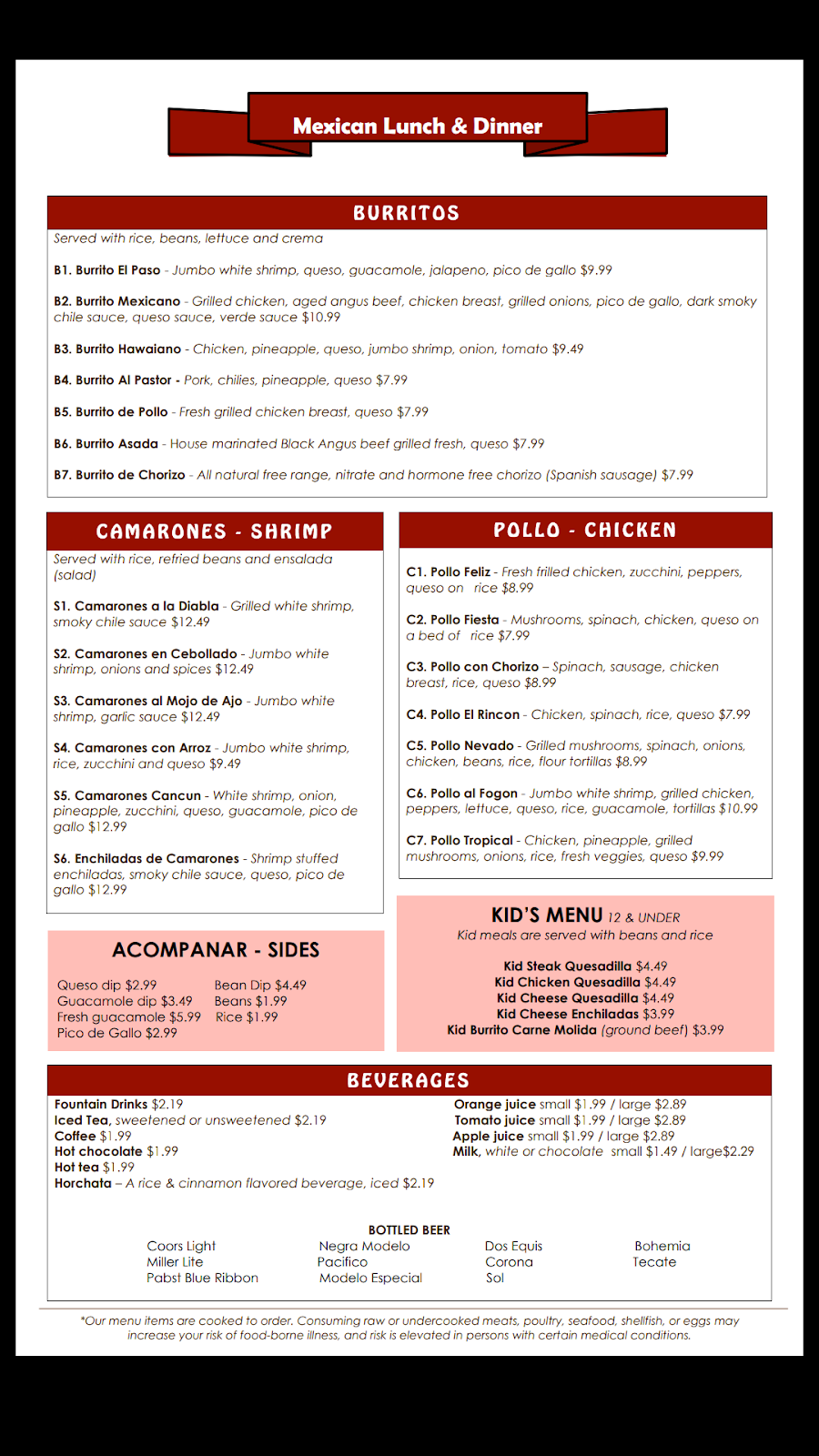 El Rincon Mexican & American Restaurant | restaurant | 870 Main St, Blowing Rock, NC 28605, USA | 8284149784 OR +1 828-414-9784