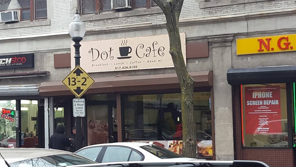 Dot Cafe | cafe | 1459 Dorchester Ave, Dorchester, MA 02122, USA | 6174369100 OR +1 617-436-9100