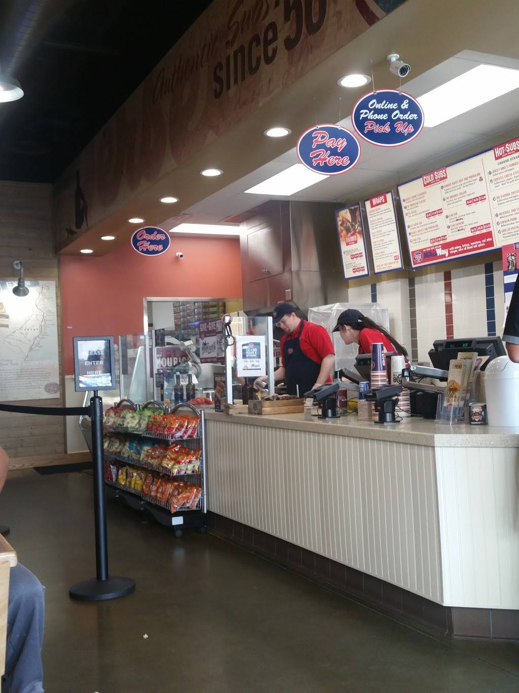 Jersey Mikes Subs | meal takeaway | 8480 N Friant Rd, Fresno, CA 93720, USA | 5594344100 OR +1 559-434-4100