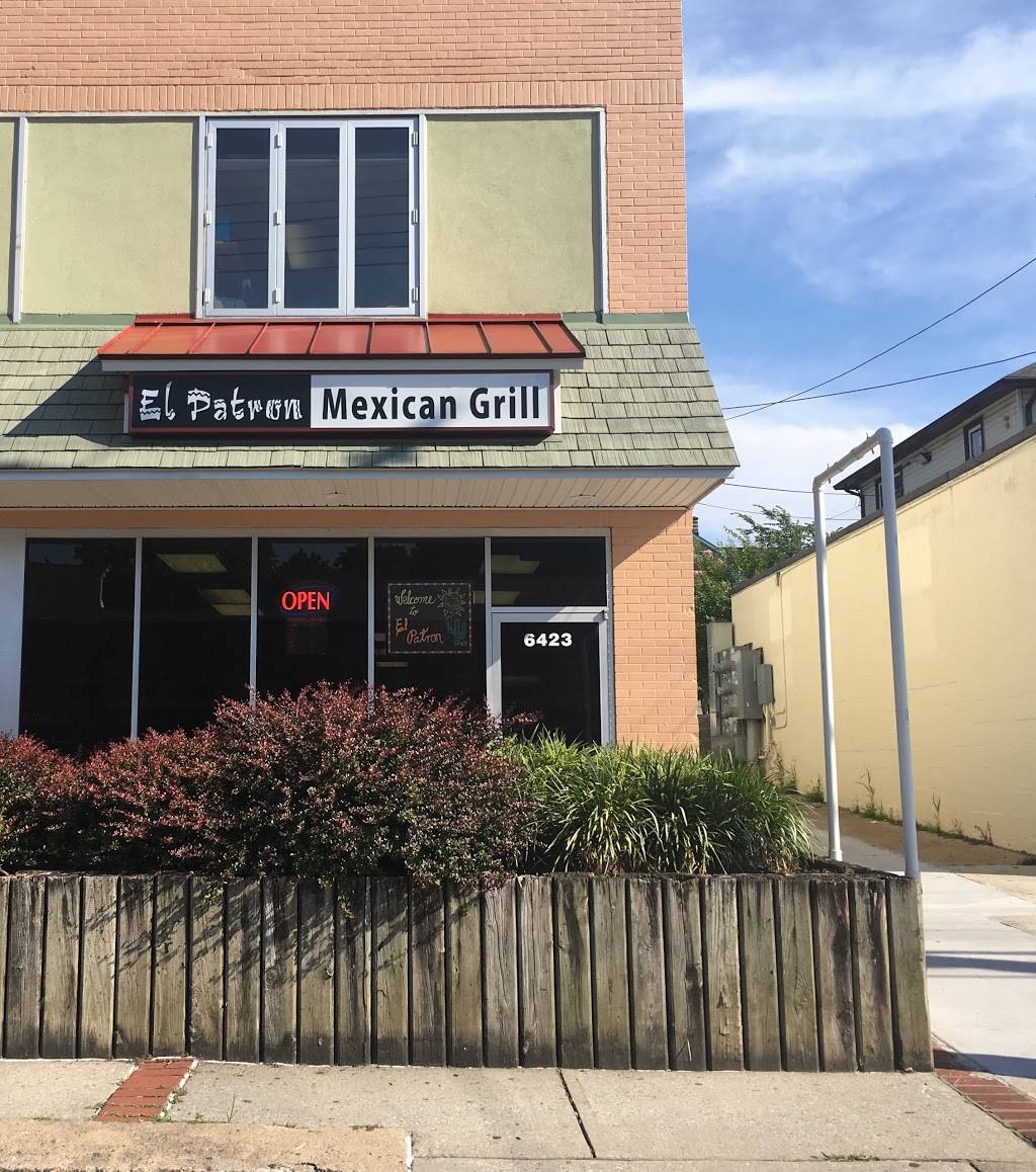 El Patron Mexican Grill | restaurant | 6423 Frederick Rd, Catonsville, MD 21228, USA | 4107476360 OR +1 410-747-6360