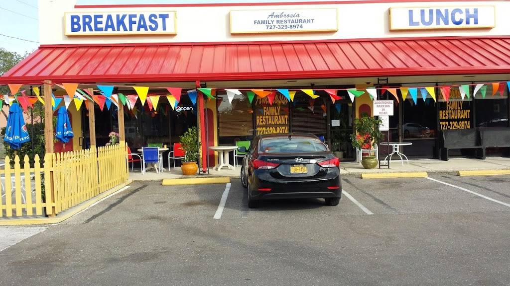 Ambrosia | restaurant | 11335 Starkey Rd, Largo, FL 33773, USA | 7273298974 OR +1 727-329-8974