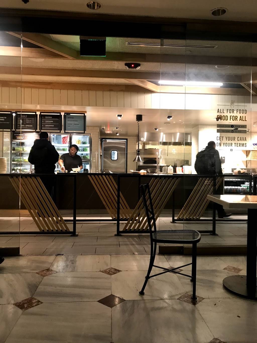 CAVA | restaurant | 50 Massachusetts Ave NE, Washington, DC 20002, USA | 2025362540 OR +1 202-536-2540