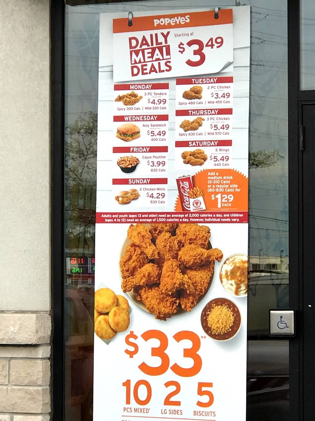 Popeyes Chicken | restaurant | 7766 Martin Grove Rd, Woodbridge, ON L4L 2C7, Canada | 9058561778 OR +1 905-856-1778