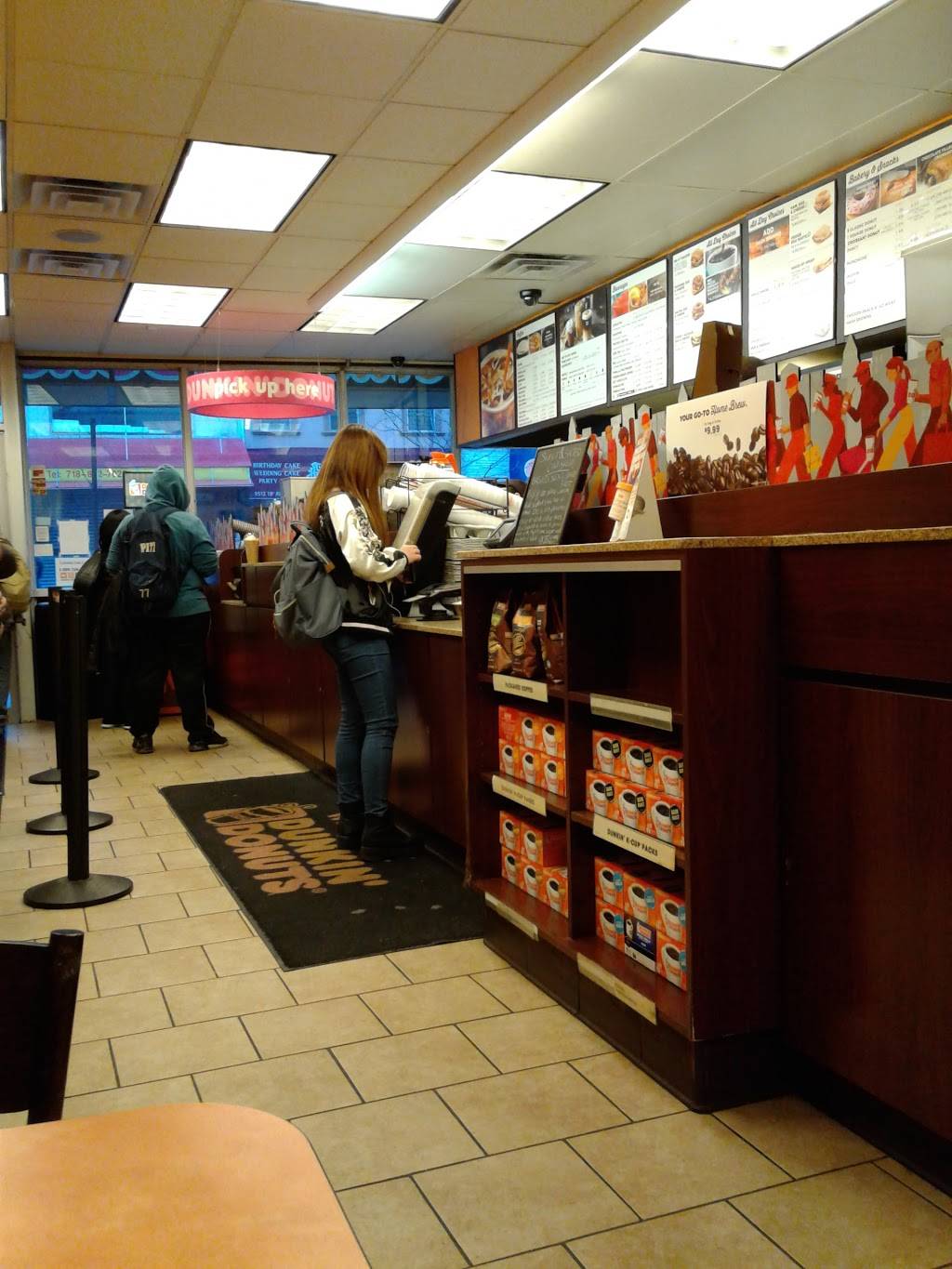 Dunkin Donuts | cafe | 8513 18th Ave, Brooklyn, NY 11214, USA | 7182347488 OR +1 718-234-7488