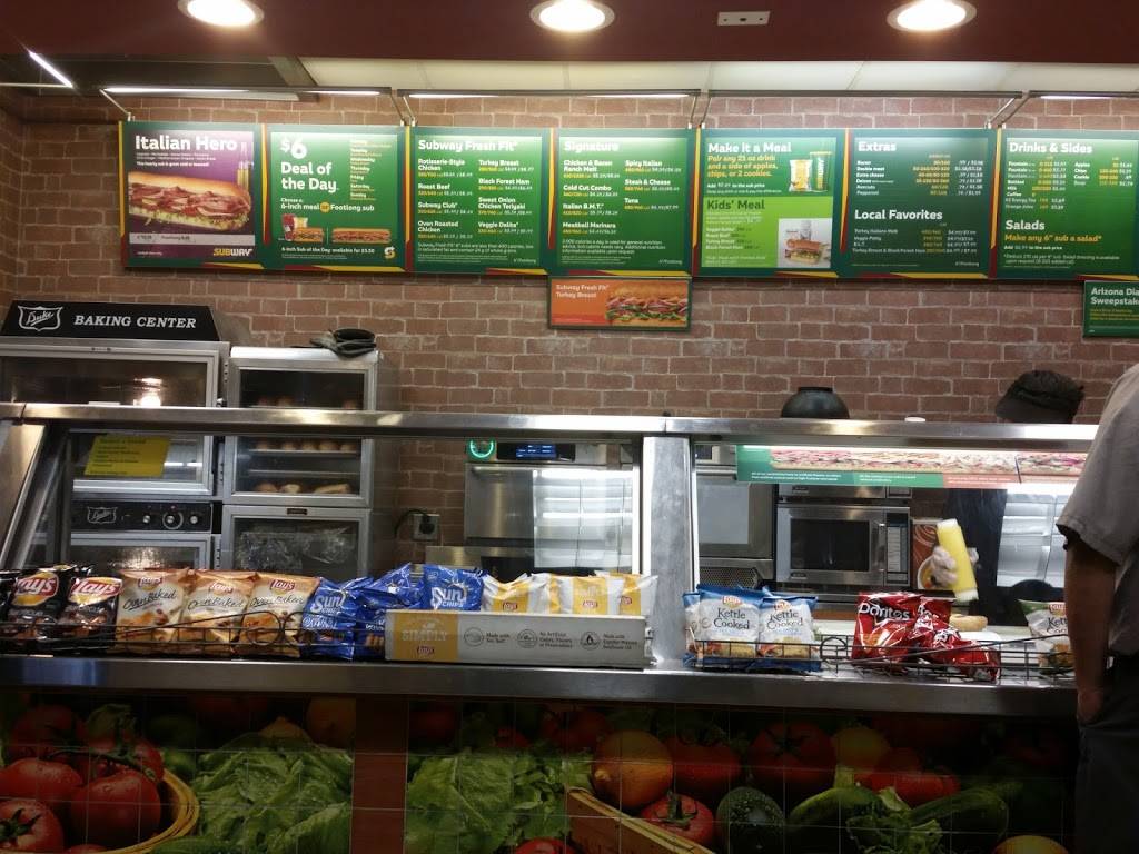 Subway | restaurant | 2775 W Thomas Rd #101, Phoenix, AZ 85017, USA | 6022697037 OR +1 602-269-7037