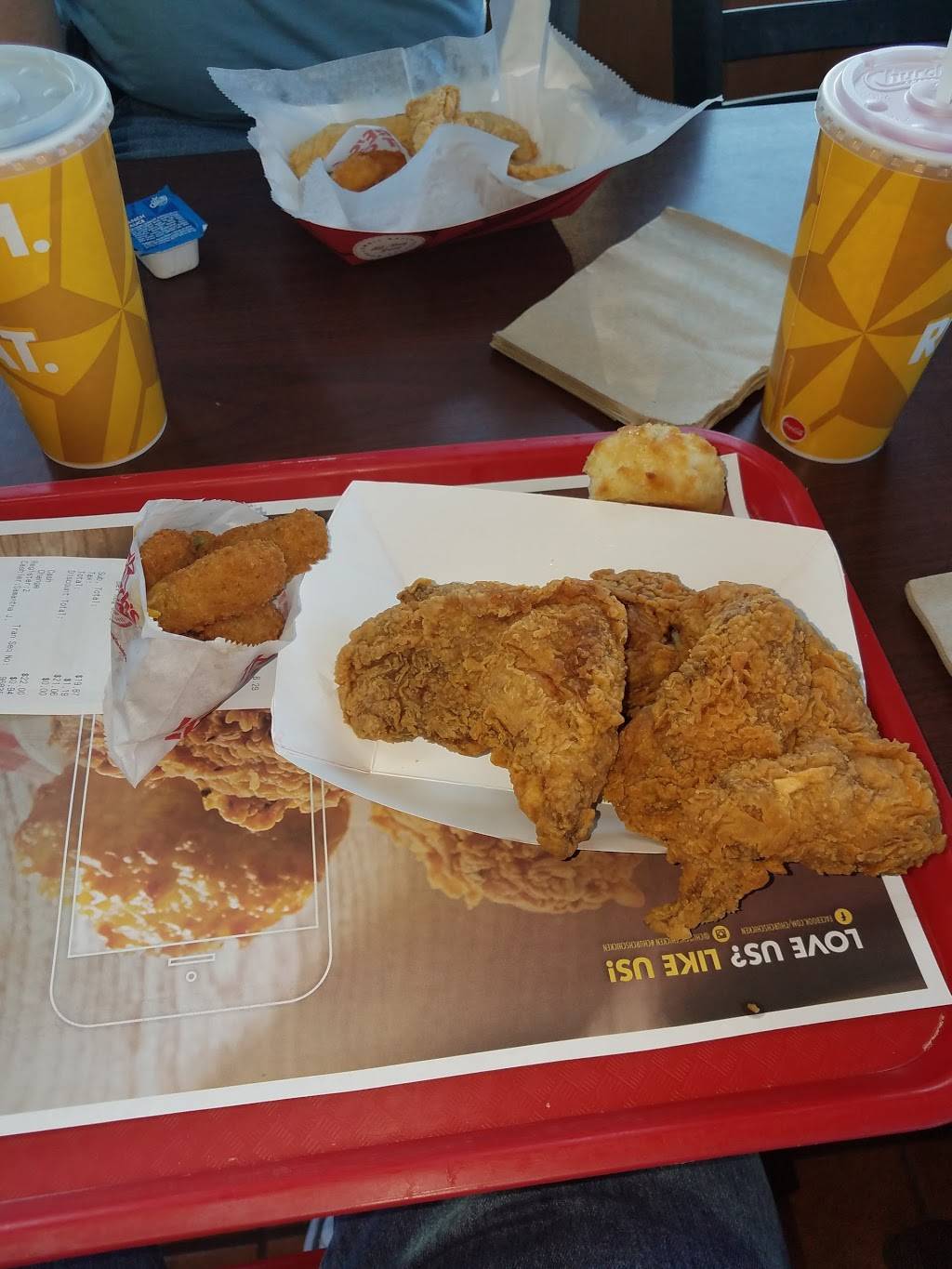 Churchs Chicken | restaurant | 970 New Hope Rd, Lawrenceville, GA 30045, USA | 6782428282 OR +1 678-242-8282