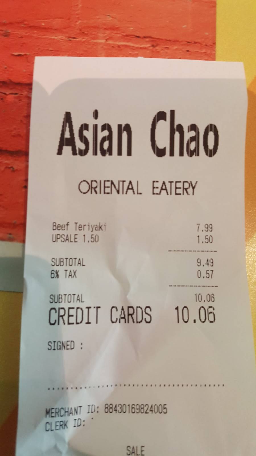 Asian Chao | restaurant | 12801 West Sunrise Boulevard F861, Sunrise, FL 33323, USA | 4078305338 OR +1 407-830-5338