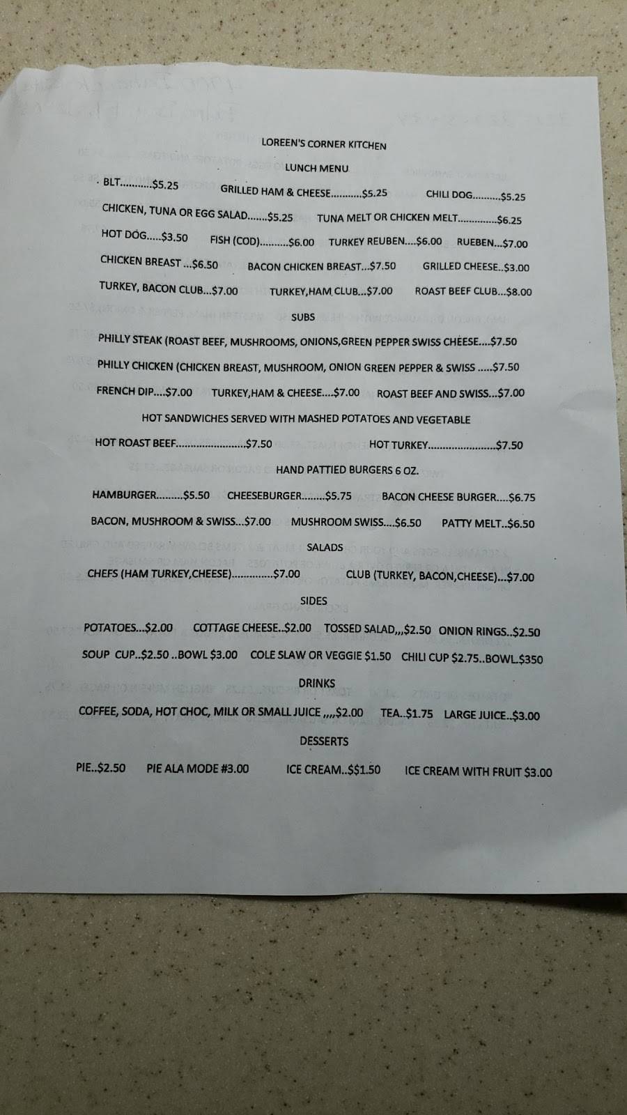 Loreens Corner Kitchen | restaurant | 4700 Babcock St NE, Palm Bay, FL 32905, USA | 3213275434 OR +1 321-327-5434