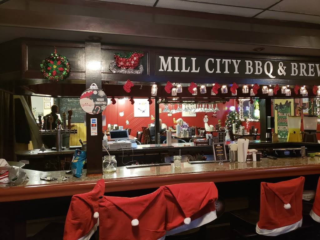 Mill City BBQ and Brew | restaurant | 1018 Gorham St, Lowell, MA 01852, USA | 9784536400 OR +1 978-453-6400