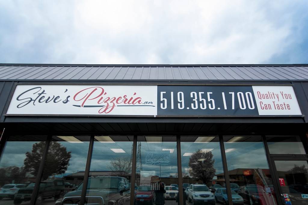 Steves Pizzeria | restaurant | 455 Grand Ave E, Chatham, ON N7L 1X4, Canada | 5193551700 OR +1 519-355-1700