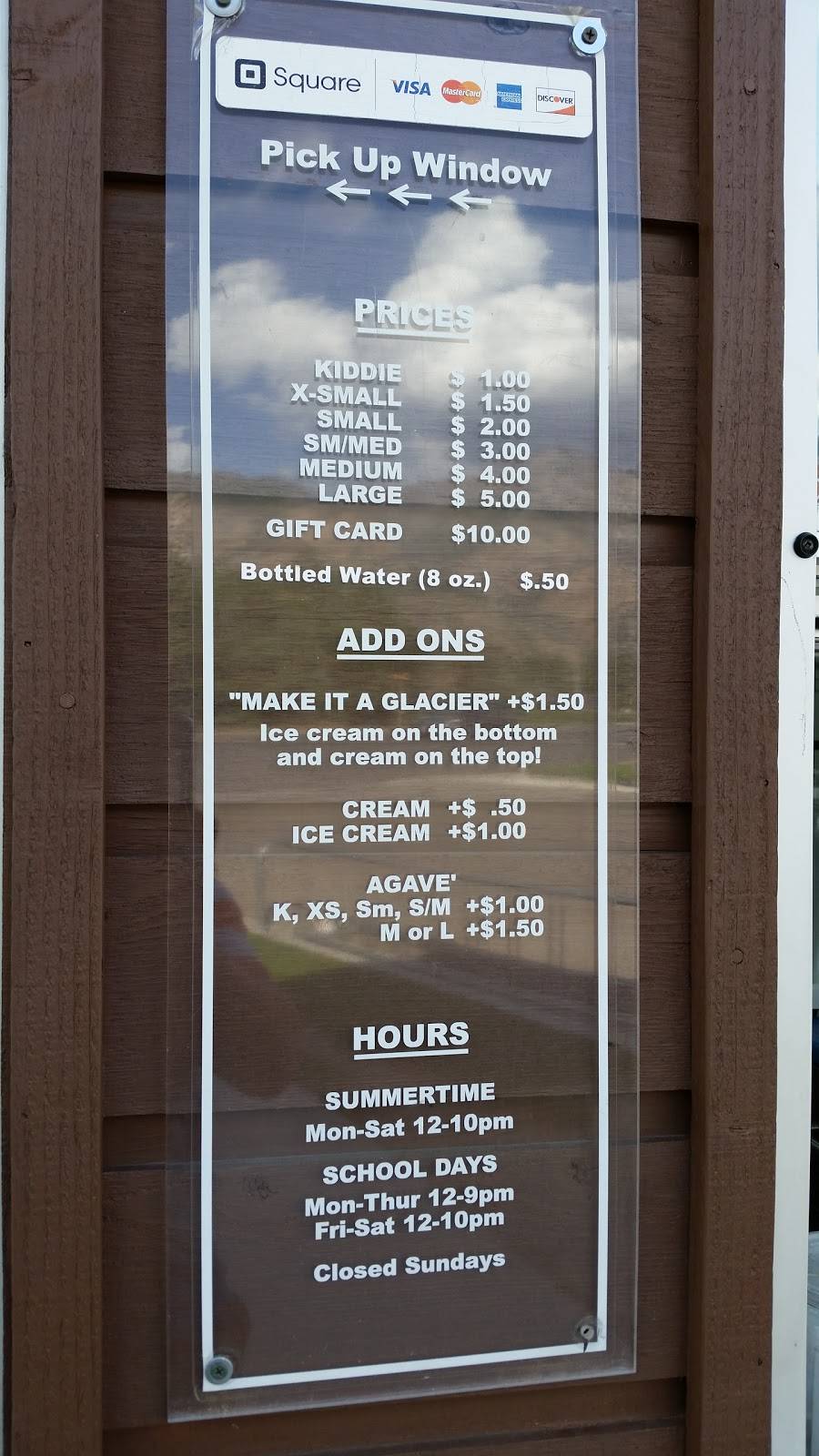 Snoasis | restaurant | 542-548 S Main St, Alpine, UT 84004, USA | 8018559052 OR +1 801-855-9052