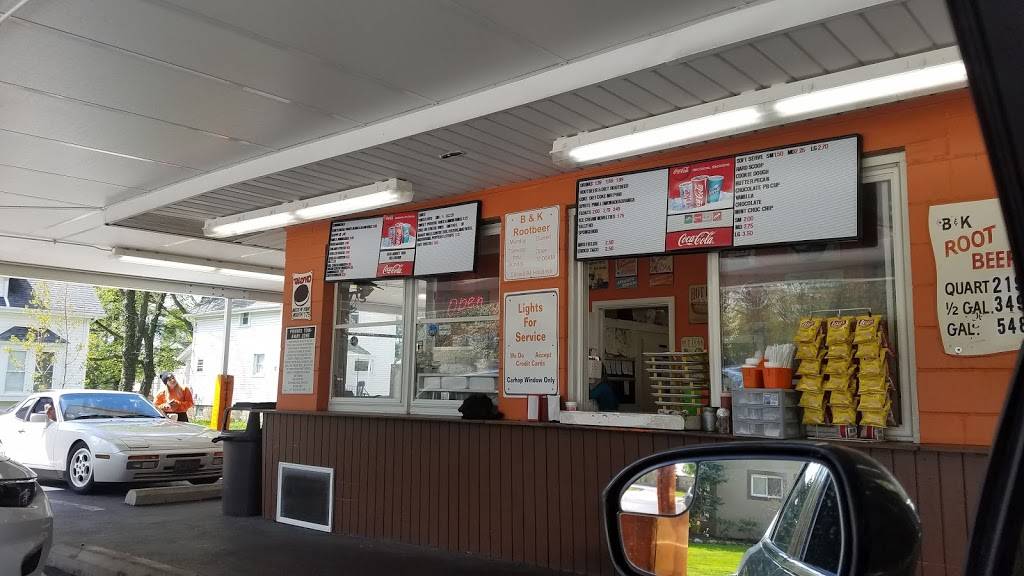BK Rootbeer | restaurant | 737 Munroe Falls Ave, Cuyahoga Falls, OH 44221, USA | 3309223355 OR +1 330-922-3355