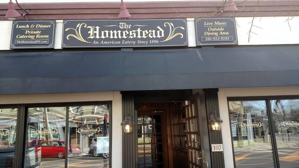 The Homestead | restaurant | 107 South St, Oyster Bay, NY 11771, USA | 5169229293 OR +1 516-922-9293