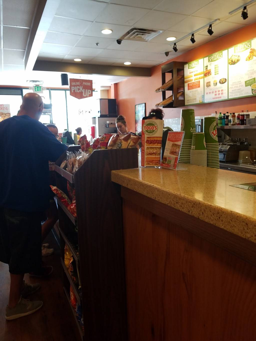 TOGOS Sandwiches | meal takeaway | 1867 W 11th St, Tracy, CA 95376, USA | 2098343200 OR +1 209-834-3200