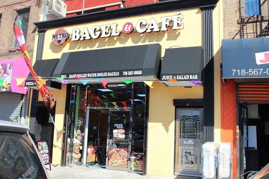 Metro Bagel & Cafe | cafe | 5811 4th Ave, Brooklyn, NY 11220, USA | 7185670666 OR +1 718-567-0666