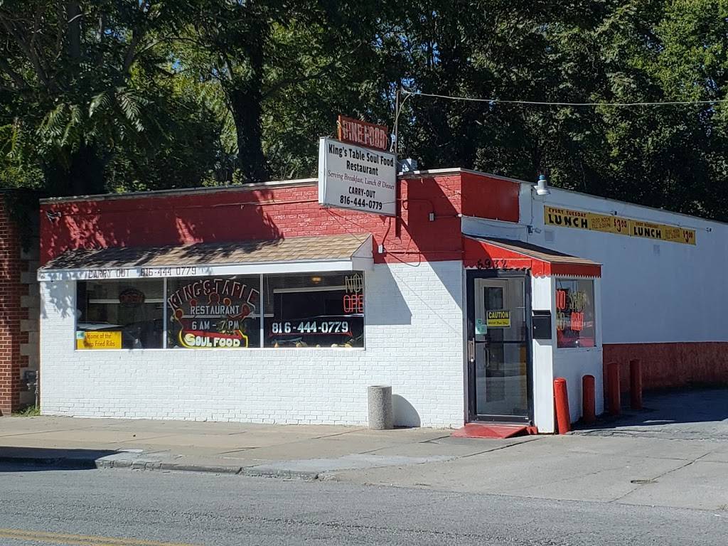 Kings Table Soul Food | restaurant | 5932 Prospect Ave #3626, Kansas City, MO 64130, USA | 8164440779 OR +1 816-444-0779