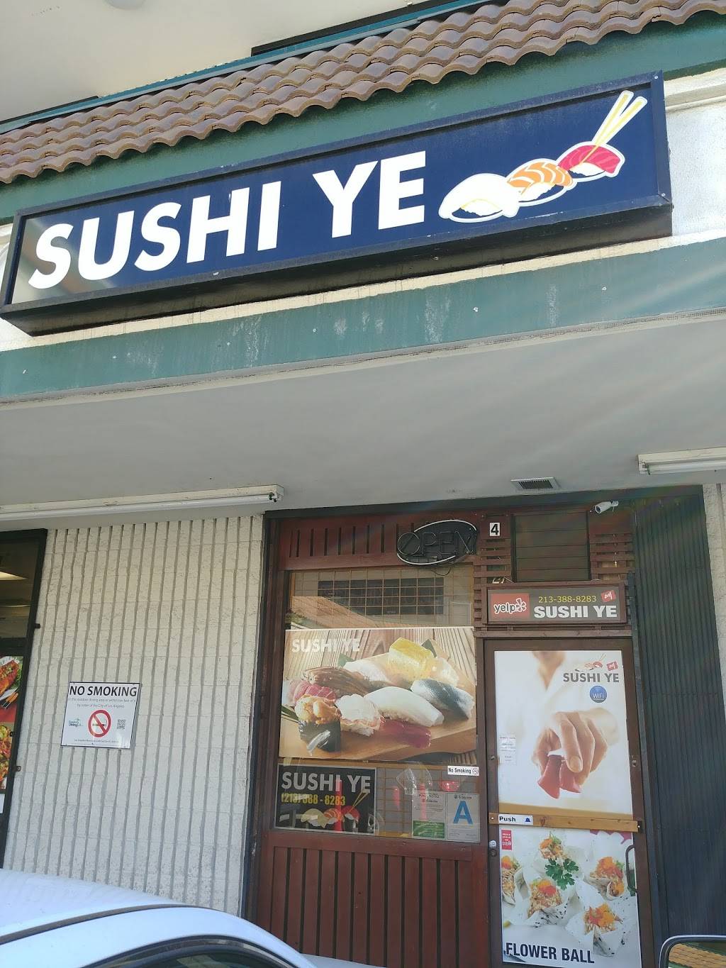 Sushi Ye | restaurant | 244 S Oxford Ave, Los Angeles, CA 90004, USA | 2133888283 OR +1 213-388-8283