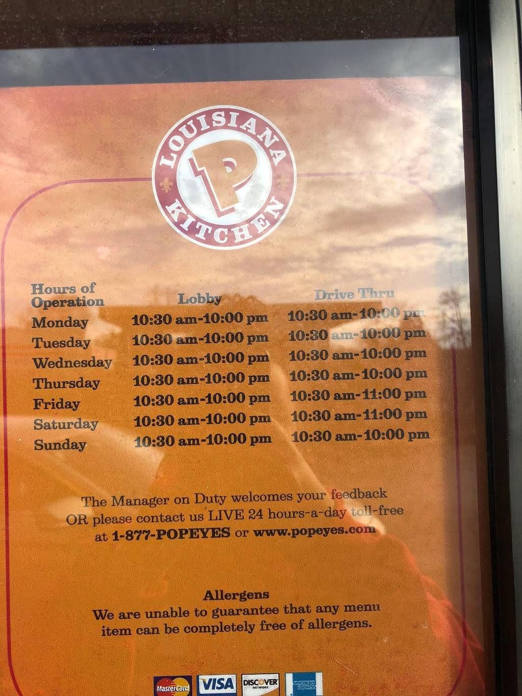 Popeyes Louisiana Kitchen | restaurant | 545 Kennedy Dr, Bradley, IL 60915, USA | 8158028040 OR +1 815-802-8040