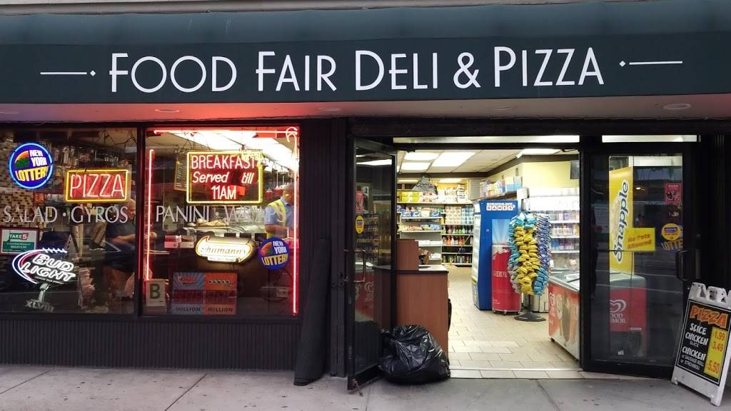 Food Fair Deli & Pizza | restaurant | 433 W 34th St, New York, NY 10001, USA | 2125632188 OR +1 212-563-2188