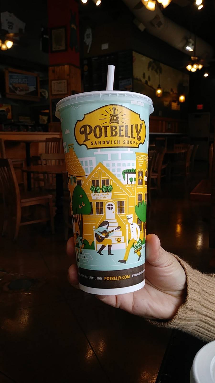 Potbelly | restaurant | 3955 Chain Bridge Rd Suite 107, Fairfax, VA 22030, USA | 7032676095 OR +1 703-267-6095