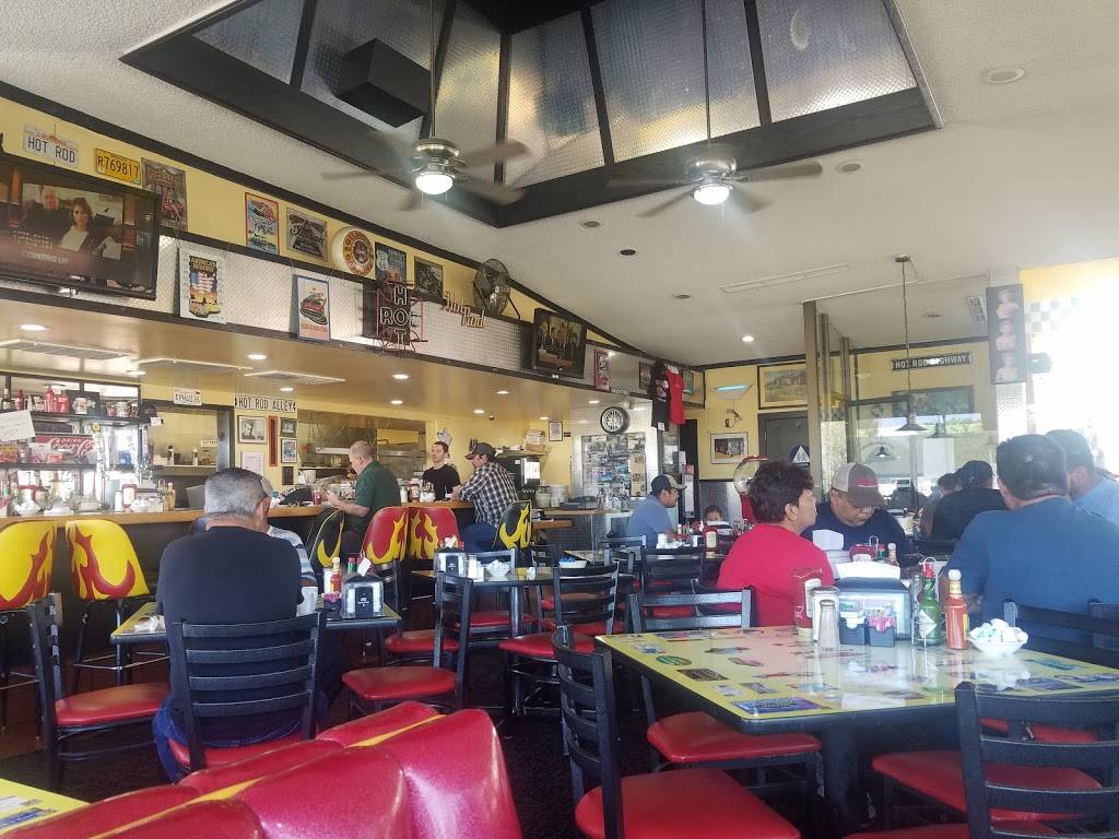 Hot Rod Diner | restaurant | 130 S Walnut Rd, Turlock, CA 95380, USA | 2096693500 OR +1 209-669-3500