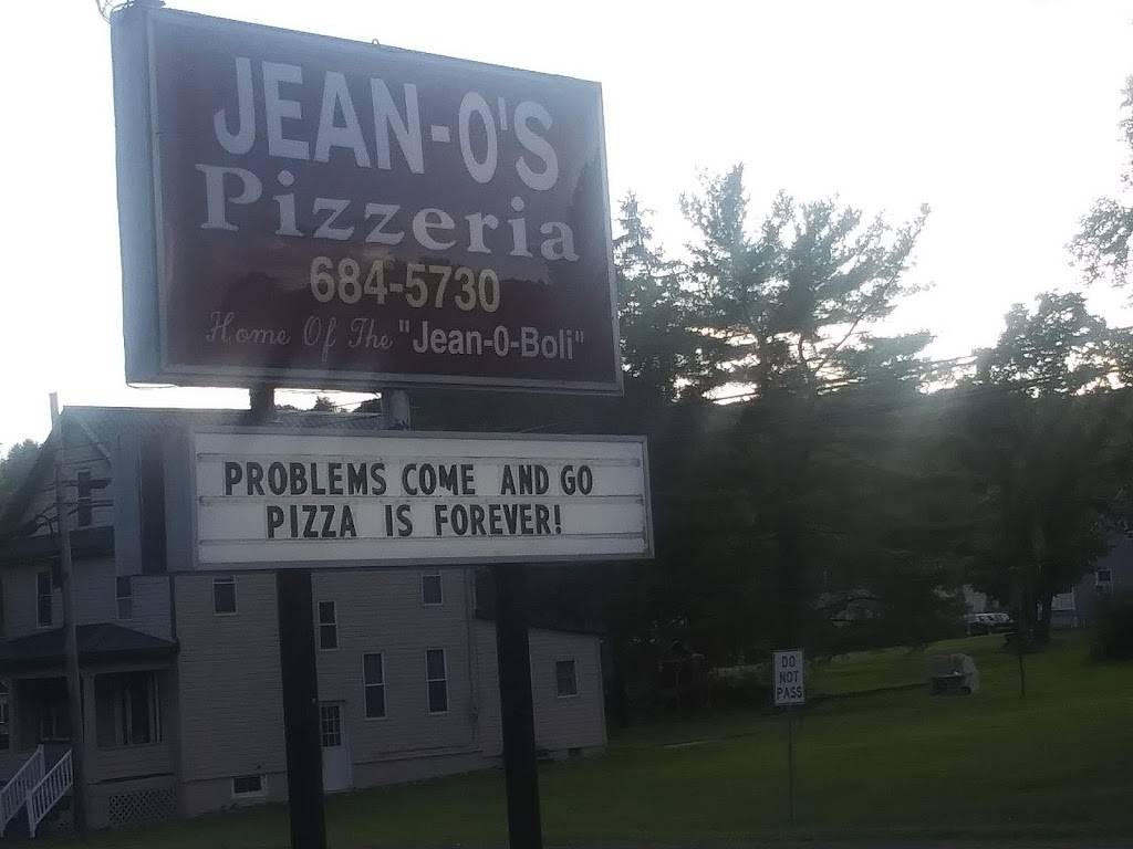 Jean-Os Pizzeria | restaurant | 5319 E Pleasant Valley Blvd, Tyrone, PA 16686, USA | 8146845730 OR +1 814-684-5730