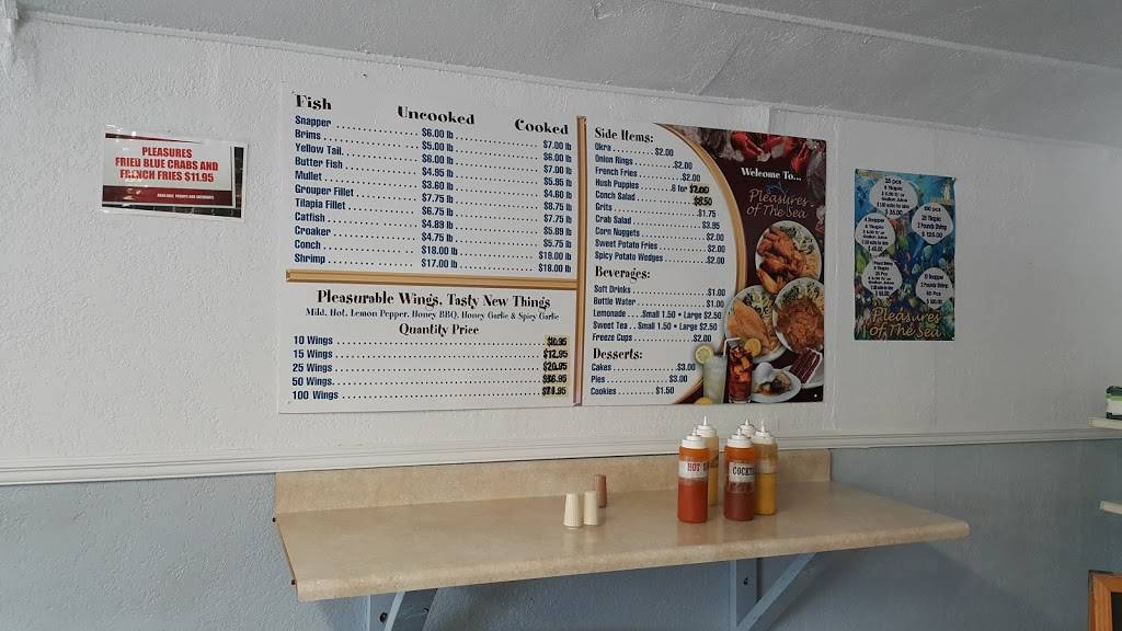 Pleasures Of The Sea | restaurant | Fort Lauderdale, FL 33311, USA | 9544404411 OR +1 954-440-4411